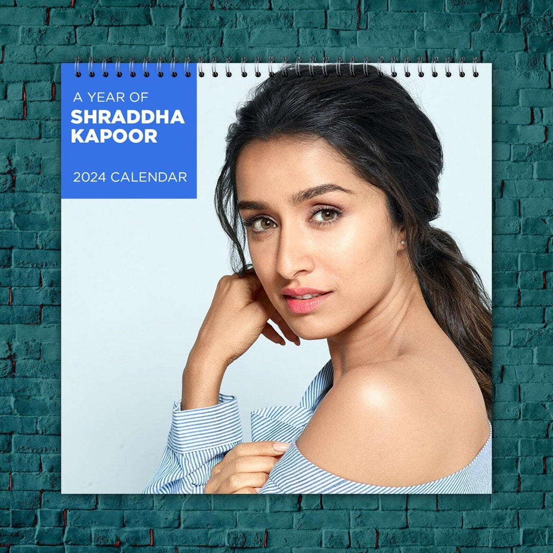 Shraddha Kapoor Kalender 2024 PromiKalender Shraddha Kapoor Etsy.de