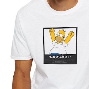 Camiseta Woo Hoo de Homer Simpson