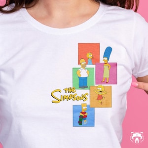 The Simpsons Cubes Unisex T-shirt