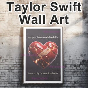 Taylor Swiftie Lyrics Wall Art Printable Poster, Rep Era Quote 8.5x11 & 11x17 Inch Downloadable Taylor Merch, Swiftie Gift Digital Download