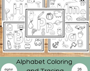 Alphabet Malvorlagen, Vorschule Malseiten, Vorschulaktivität, Vorschule druckbare, Vorschulbriefe, Vorschularbeitsblatt