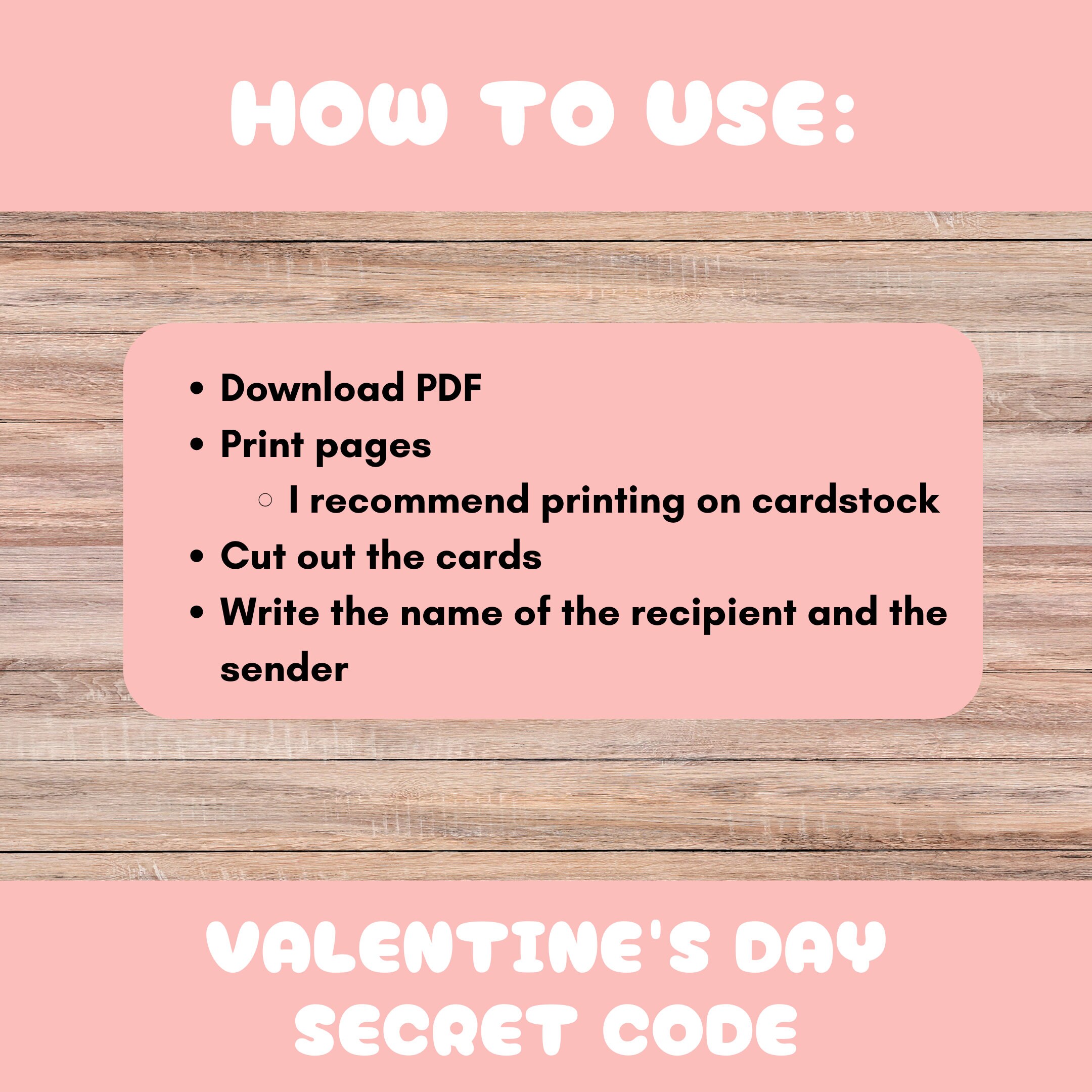Valentine's Day: Crack the Code Scavenger Hunt for Fast Finishers ...