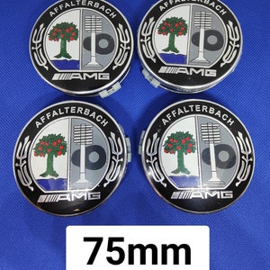 Logo Jantes Audi Juxinchang - 4pcs Centre De Roue 75mm Bleu Foncé Mercedes Benz Logo Cache Moyeu Jante Emblème - Auto Bmw Porte Cle