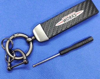 1 JCW key key ring New in black blister