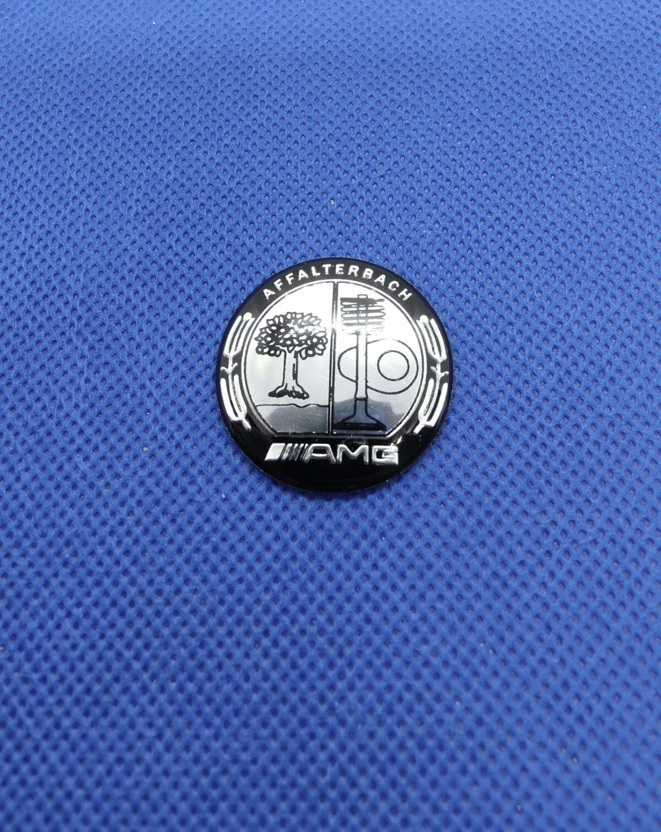 Mercedes benz◆sport サイドエンブレム（シフトノブ バッチ プレート ベンツ W202 W203 Cクラス DTM AMG ブラバス ロリンザー エアロ）