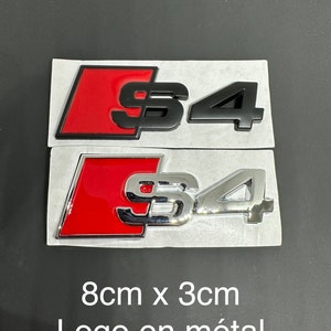 S4 logo rear tailgate emblem badge metal sticker