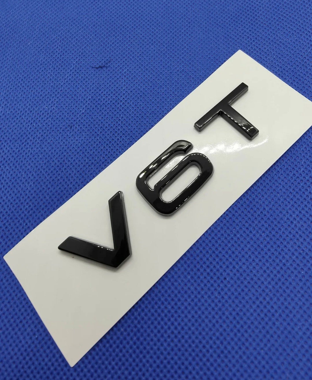 Logo V6T Stickers Sticker Emblem Glossy Black Glossy Black - Etsy