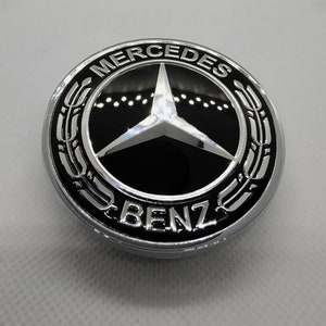 Mercedes Benz Emblème de capot avant Mercedes-Benz,logo AMG, 57 mm à prix  pas cher