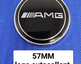 Mercedes Benz AMG Hood Logo 57mm Sticker Emblem