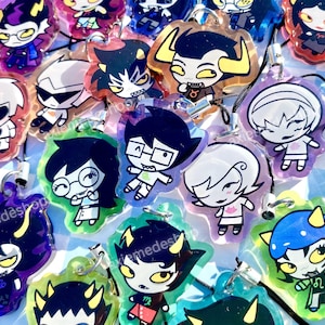 HOMESTUCK - Epoxy phone charms