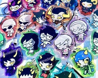HOMESTUCK - Epoxy phone charms