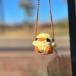 Baby swing deals with mirror