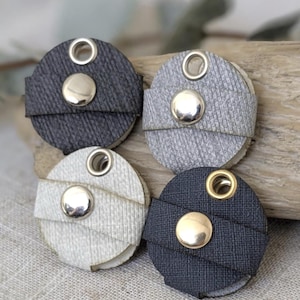 Anti-Klimper Hundemarkenhülle für Hunde Steuermarke und Tasso Marke am Halsband in verschiedenen Mustern und Farben