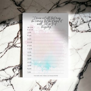 Colourful, Simple Day Planners with Inspirational Quotes from Literary Greats image 3