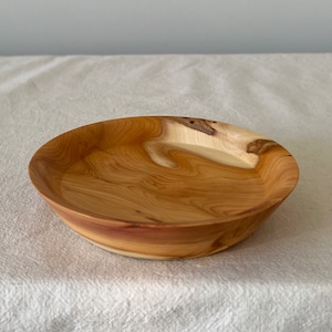 Handmade Bowl in sustainably sourced Yew