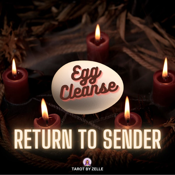 Egg Cleanse with Protection Ritual | Removes all the bad energies, curses and return them to the sender | Same Day Casting