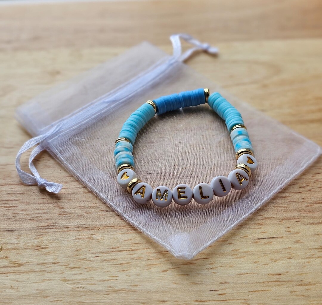 Personalised Name Bracelets Etsy UK