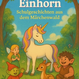 Liora, das Einhorn – Personalisierbares Kinder-Malbuch –  24 Abenteuer mit Ausmalbildern & Gute-Nacht-Geschichten