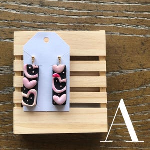 Heart Earrings - dangle