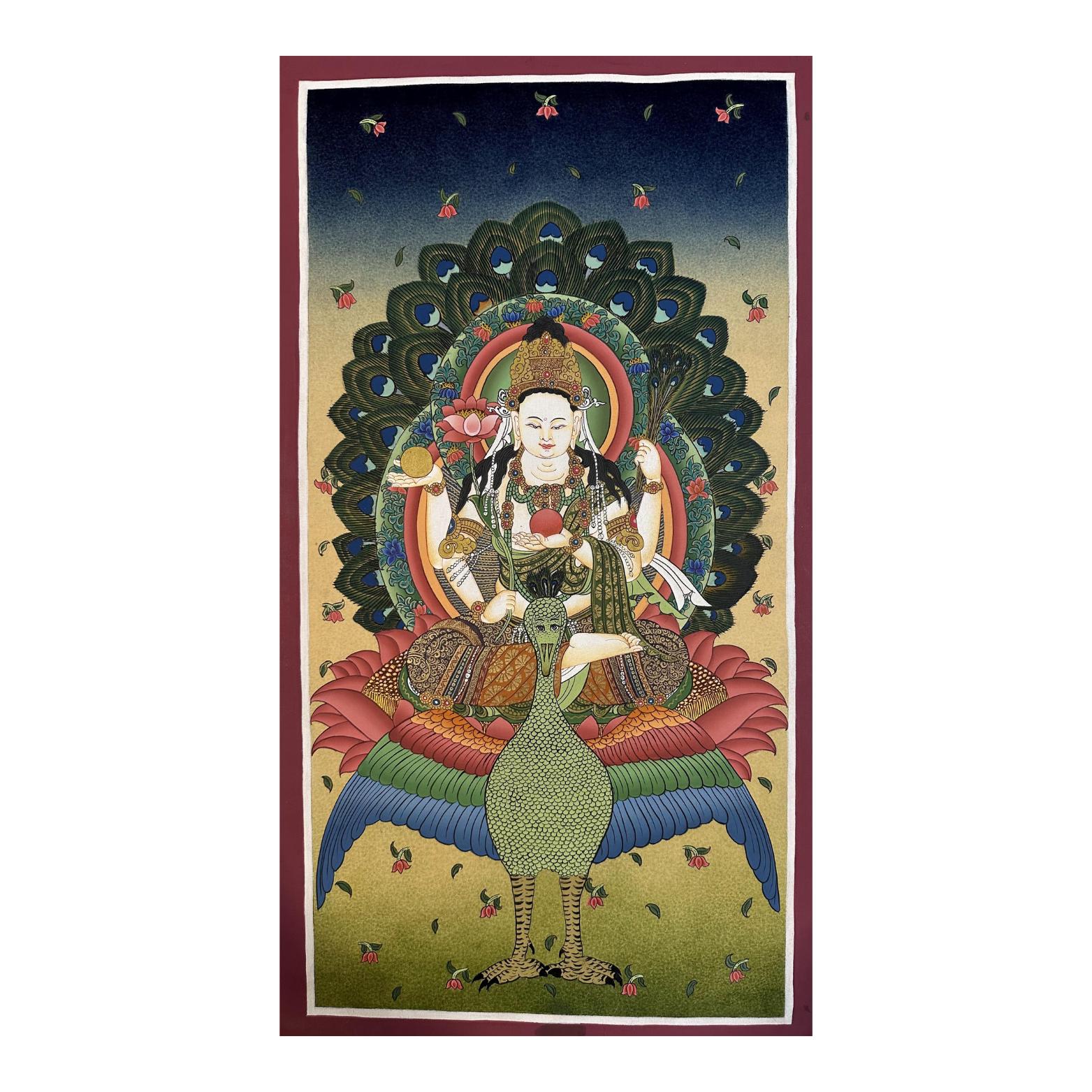 Mahamayuri Vidyarajni, Queen of Knowledge, Great Peacock