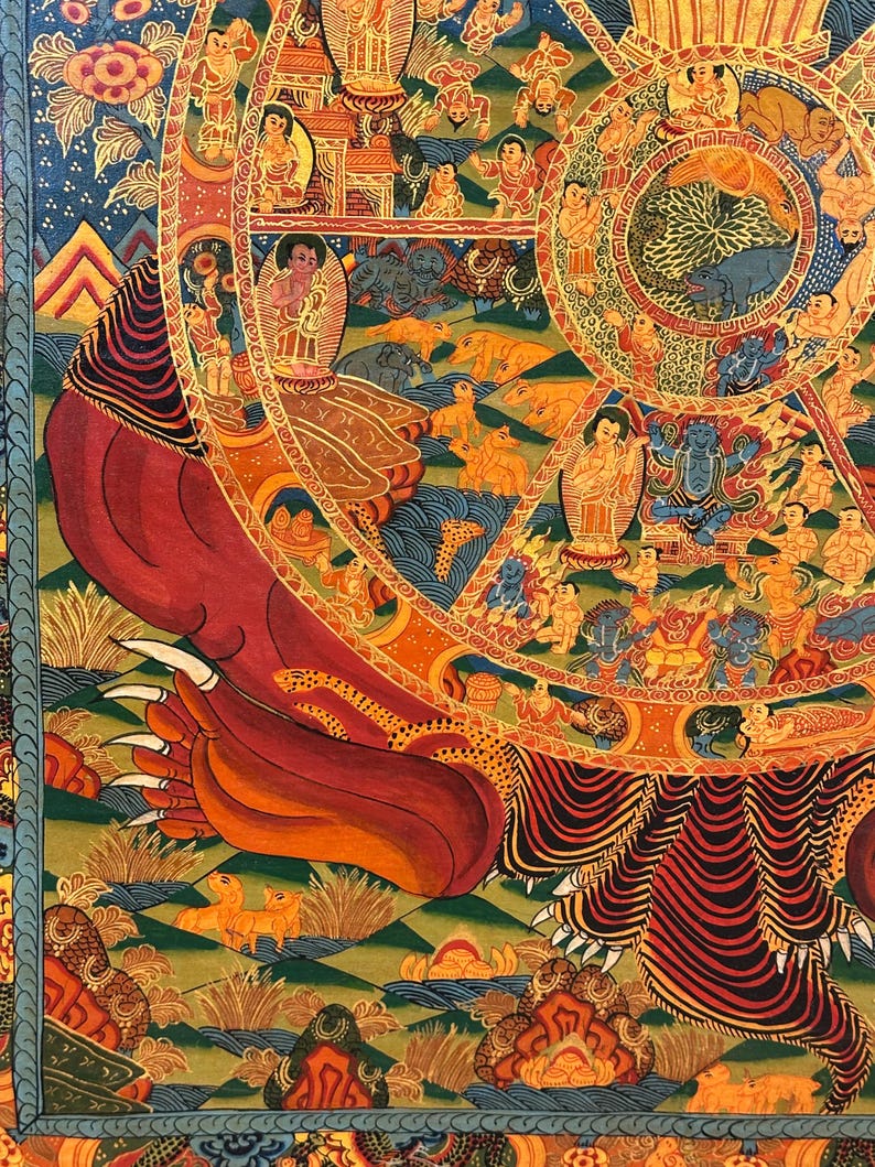 large-size-wheel-of-life-samsara-cycle-teaching-art-bhavachakra