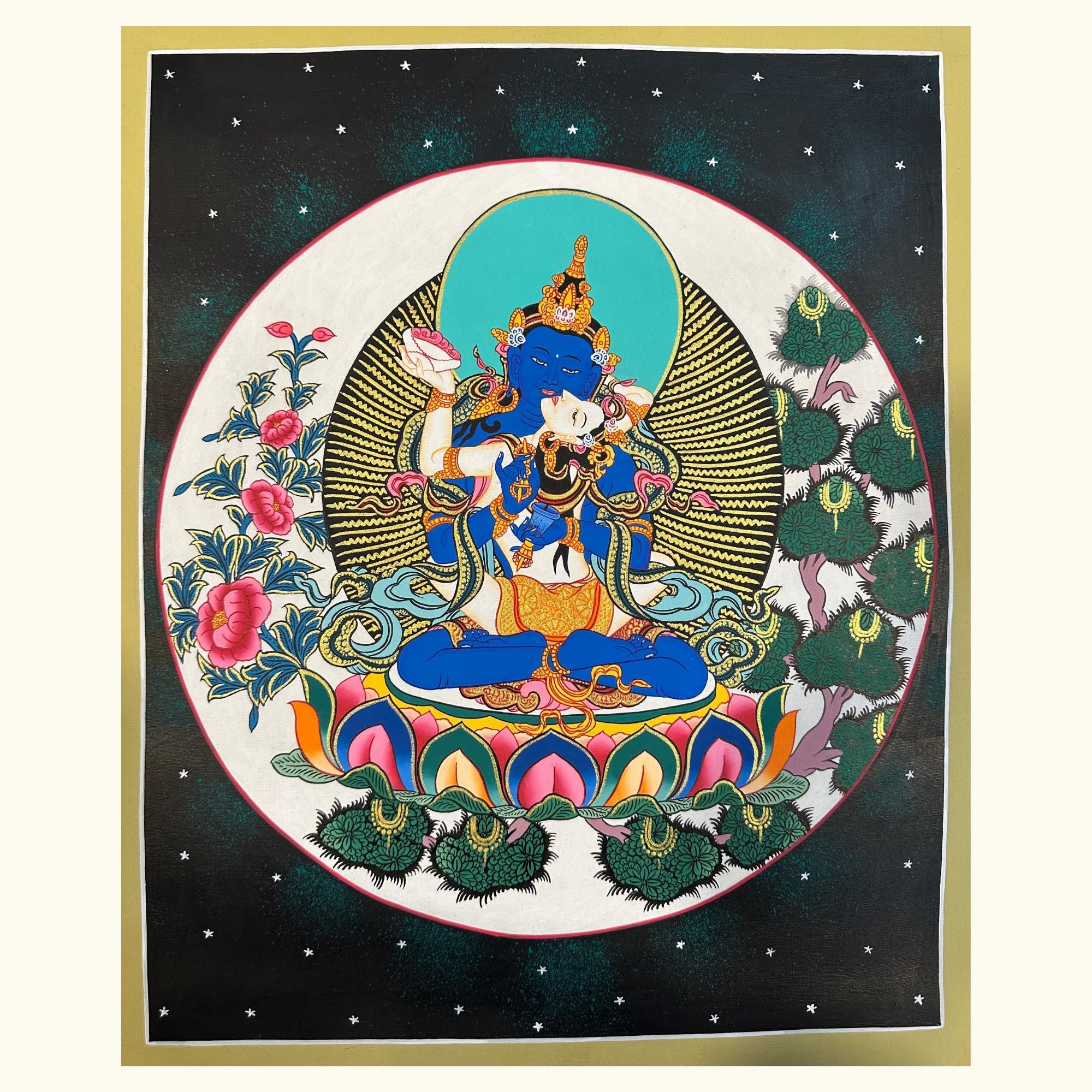 インド タントラ美術 宗教画 額装品 インド タントラ美術 宗教画 額装品 公式【公認】【公式】