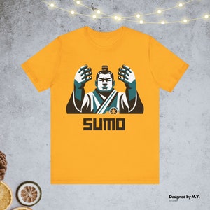 Sumo Tee, Sumo Wrestling T-Shirt, Japanese Sumo Shirt, Sumo Unisex T-Shirt, Sumo Wrestling Shirt, Sumo Gift, Gift for Him, Powerful Sumo