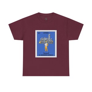 Chemical Engineer Loteria Unisex Heavy Cotton Tee