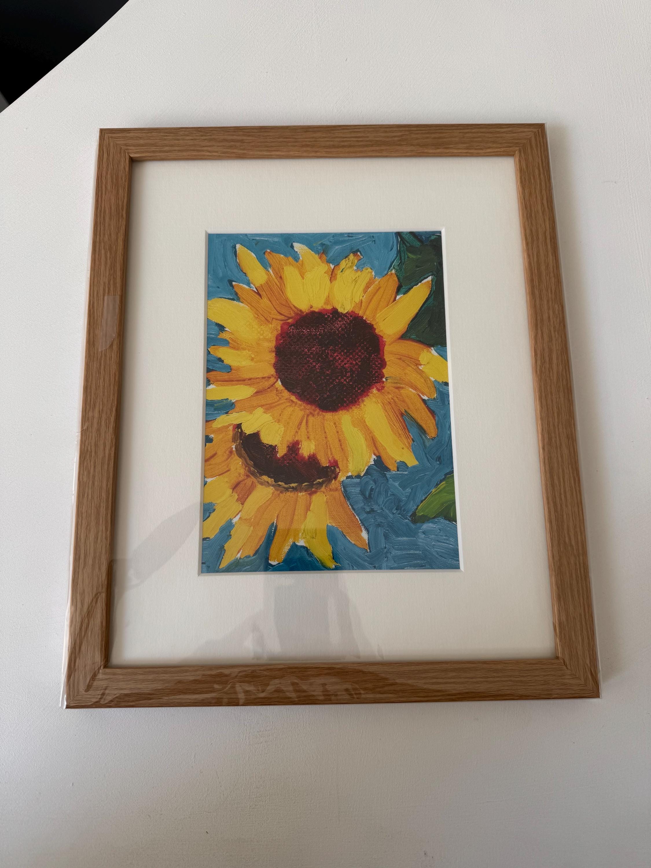 David Hockney Sunflowers - Etsy