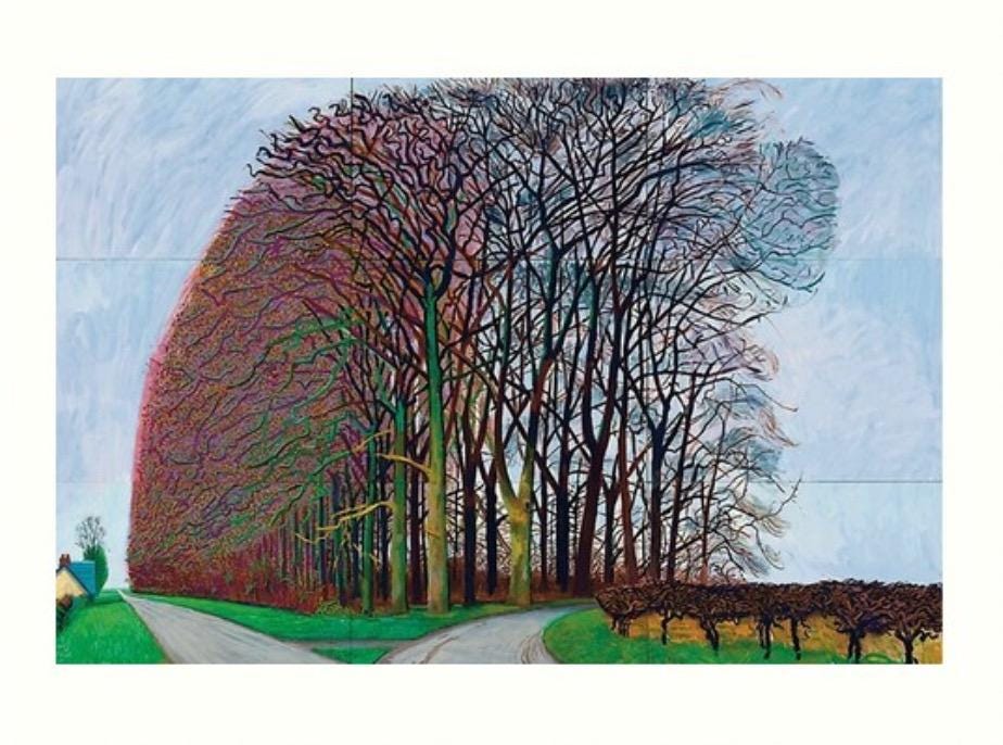 David Hockney Bigger Trees Near Water Print Unframed - Etsy UK