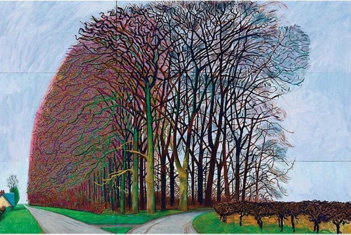 David Hockney Bigger Trees Near Water Print Unframed - Etsy UK