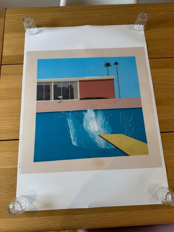 David Hockney A Bigger Splash 1967 Poster - Etsy