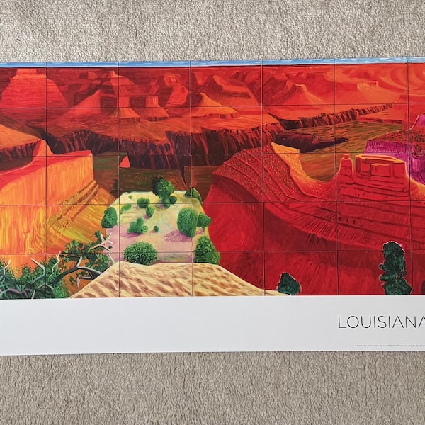 David Hockney A Closer Grand Canyon Poster