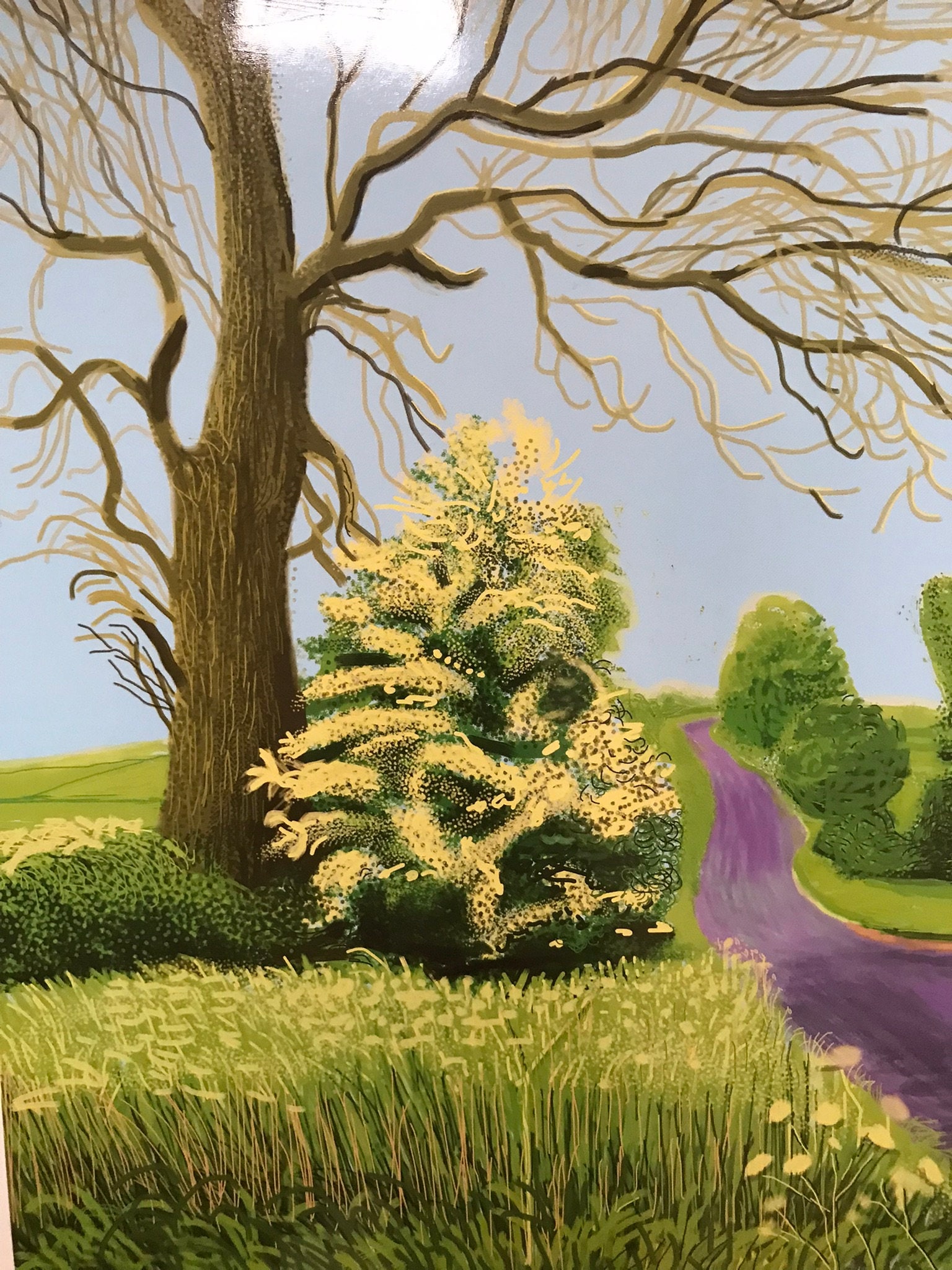 David Hockney 12th May 2011 (the Arrival of Spring) Large - Etsy