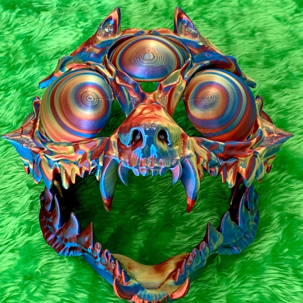 3D-Maske - Skull Furry 3 Eye base. No STL File