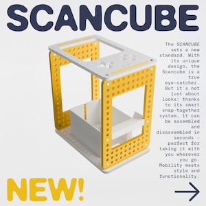 Scancube - Der neue innovative Kartenleser - Scanne MTG, Lorcana & jedes andere Sammelkartenspiel - Scanne Karten mit und ohne Schutzhüllen schnell