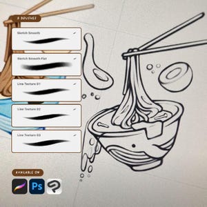 Brushes: Seems Sketchy | Procreate, Clip Studio Paint and Photoshop