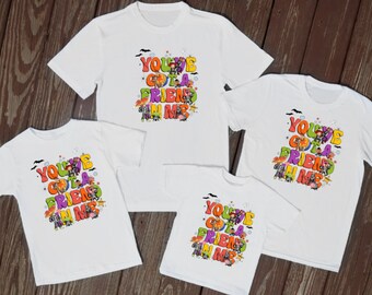 Camisetas familiares de Halloween blancas a juego Camisetas a juego de Halloween de Disney Florida Paris Friend in me Unisex His and hers Graphic
