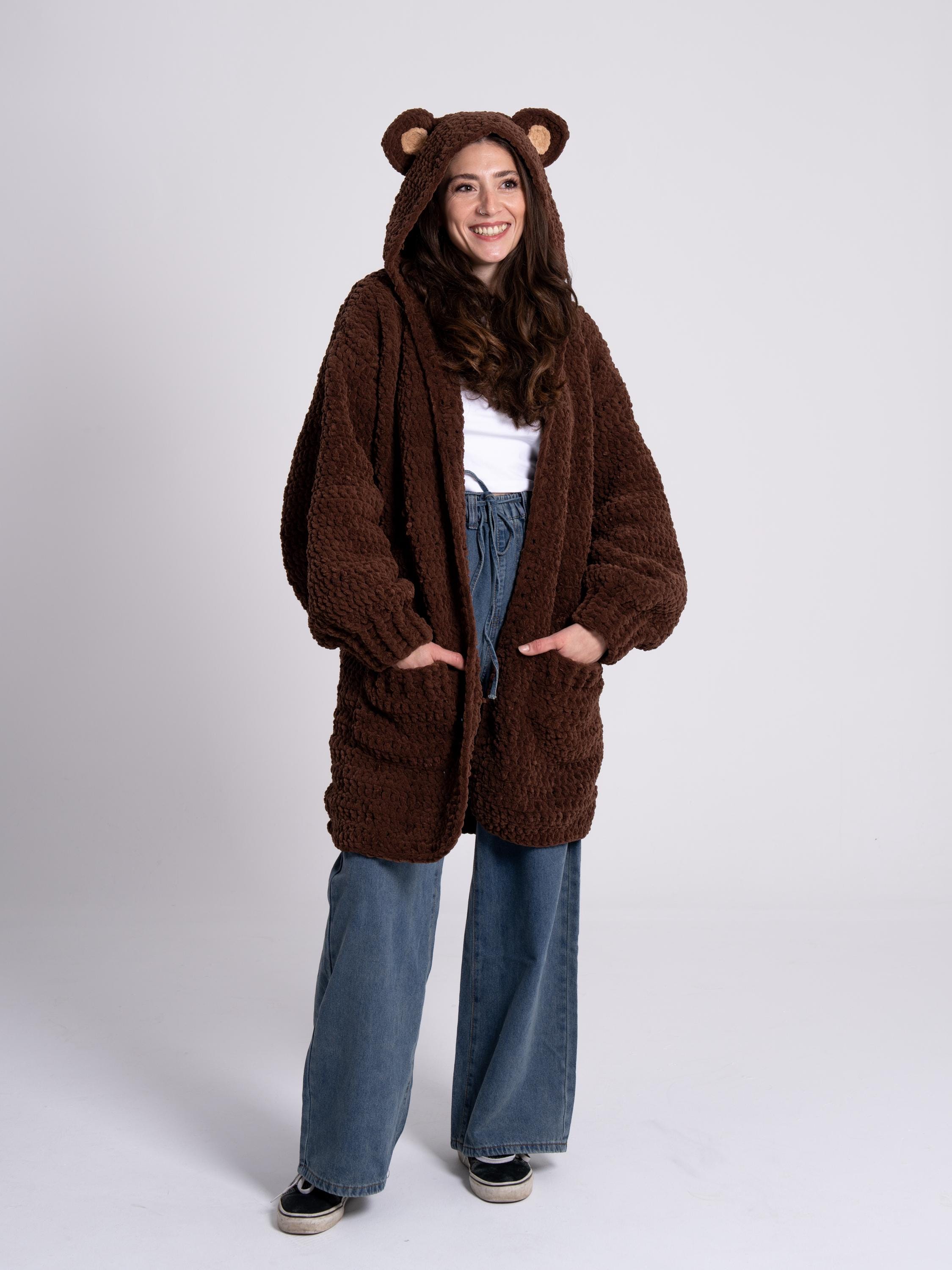Fluffy Fuzzy Teddy Bear Coats - Etsy