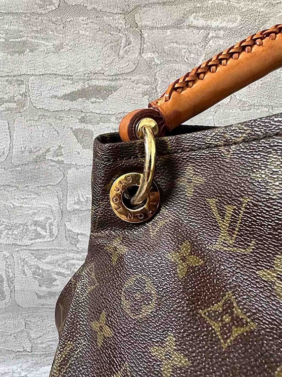 Vintage LV Artsy Monogram GM Bag, Shoulder leathe… - image 6