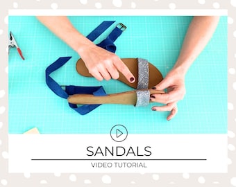 Shoemaking Video Tutorial for DIY Sandals - EasyShoeMaking