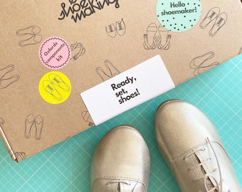 Shoemaking DIY COMPONENTS Kit to Make Your Own Oxfords Shoes