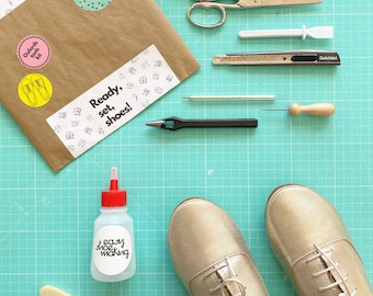Shoemaking DIY Tools Kit to Make Your Own Oxfords Shoes