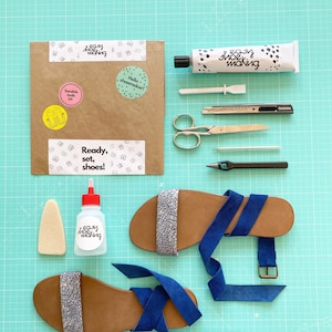 Shoemaking DIY Tools Kit to Make Your Own Sandals Shoes