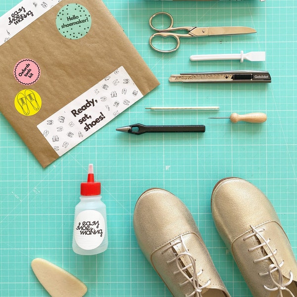 Shoemaking DIY Tools Kit to Make Your Own Oxfords Shoes