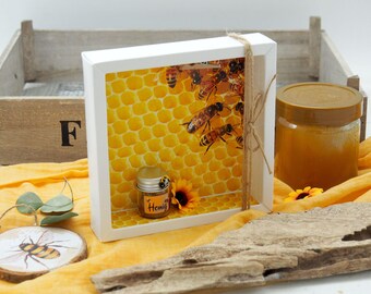 Demissle Babyparty-Set Mit Bienenmotiv – 100 Seifen, Organzabeutel & Dankeskarten Für Gäste