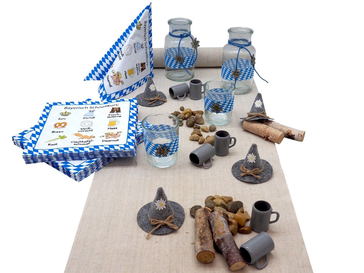 50 Dunkelblaue Stockflaggen – 21x14 Cm, Mit 30 Cm Stab, Für Party, Sport & Deko