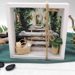Geldgeschenk Verpackung Massage Wellness Entspannung Erholung Auszeit Gutschein Geschenk Mann Frau afbeelding 1