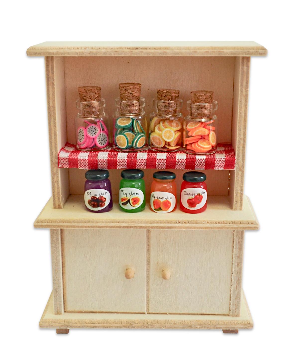 4-teiliges Mini-Küchenmodell-Set – Miniatur-Kochwerkzeuge Fürs Puppenhaus – Zubehör Für Puppenküche & Diorama