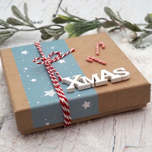 Geldgeschenk Verpackung Weihnachten Auto XMAS Natur Geschenk Gutschein